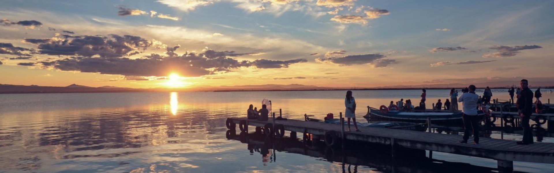 Atardecer albufera 