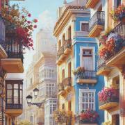 Concurso de Balcones Floridos en València 