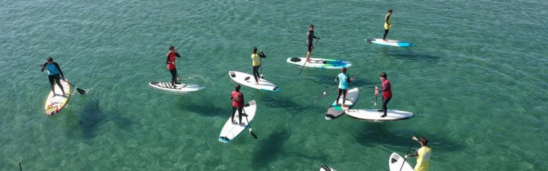 paddle surf