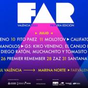 Conciertos de verano de FAR València 2025 